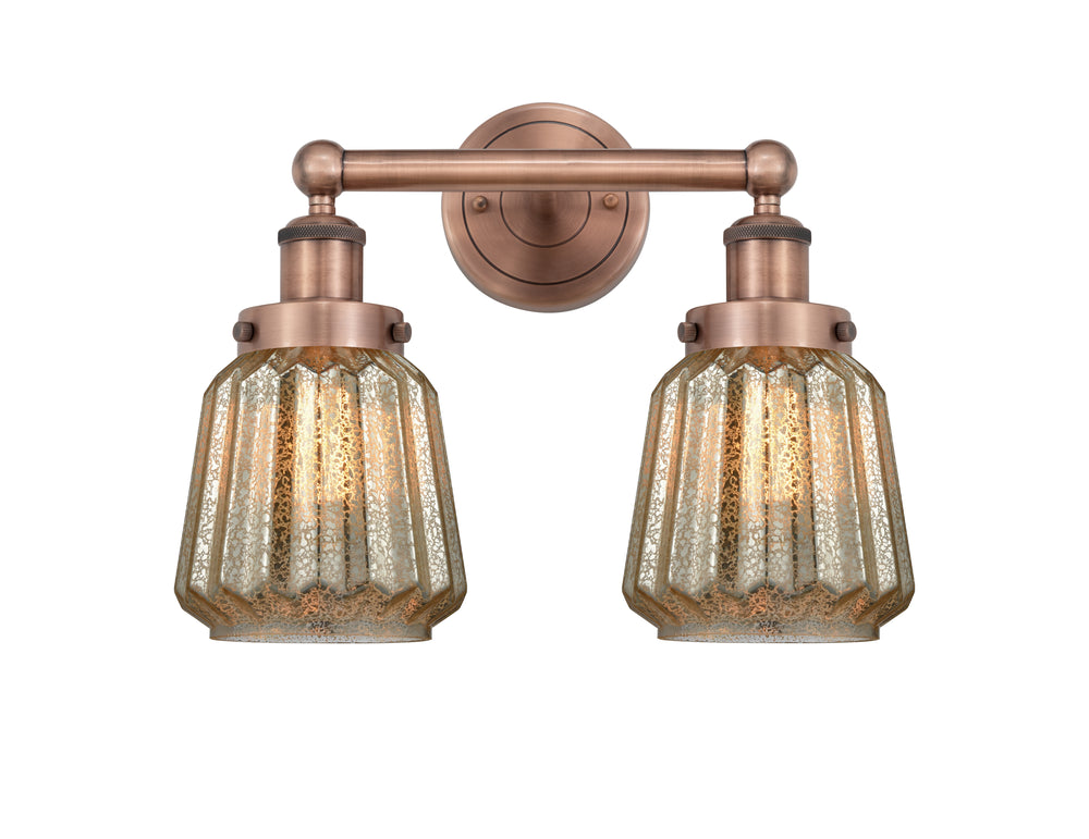 Innovations Lighting Chatham 6" Bath Vanity Light - Antique Copper Vanity Lights Innovations Lighting   