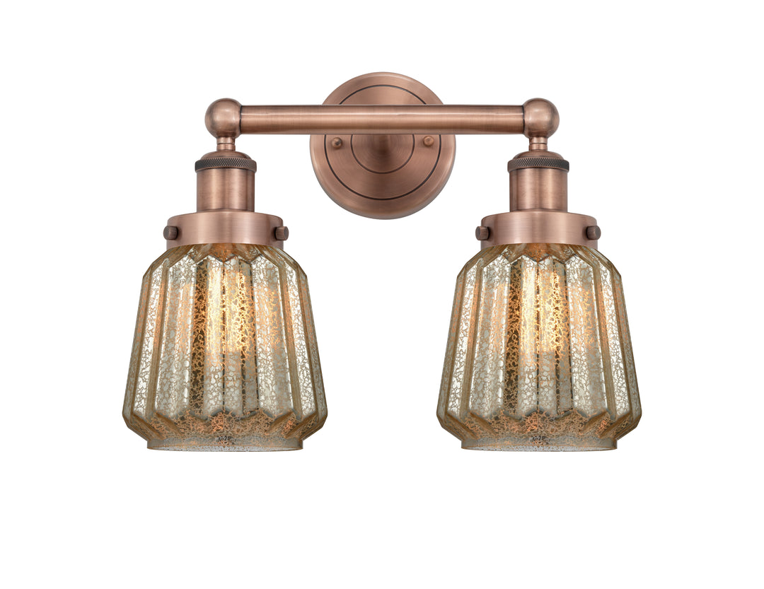 Innovations Lighting Chatham 6" Bath Vanity Light - Antique Copper Vanity Lights Innovations Lighting   