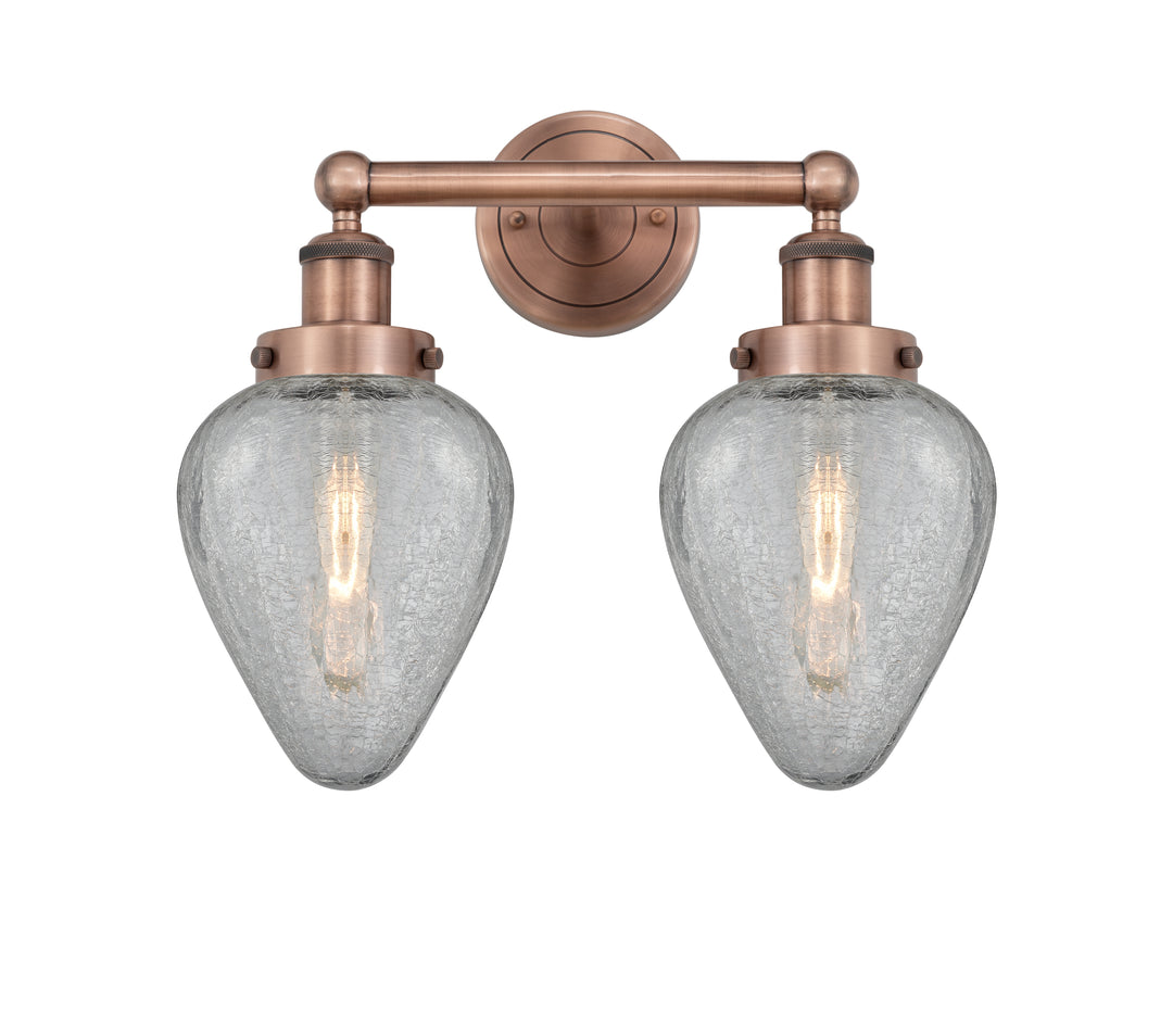 Innovations Lighting Geneseo 6" Bath Vanity Light - Antique Copper Vanity Lights Innovations Lighting   