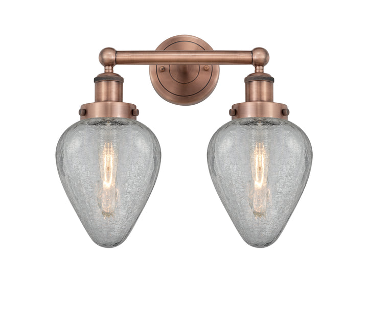 Innovations Lighting Geneseo 6" Bath Vanity Light - Antique Copper Vanity Lights Innovations Lighting   