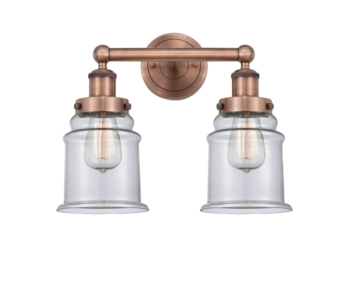 Innovations Lighting Canton 6" Bath Vanity Light - Antique Copper Vanity Lights Innovations Lighting   