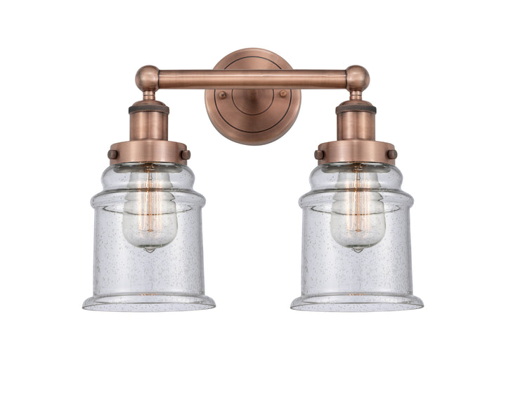 Innovations Lighting Canton 6" Bath Vanity Light - Antique Copper Vanity Lights Innovations Lighting   