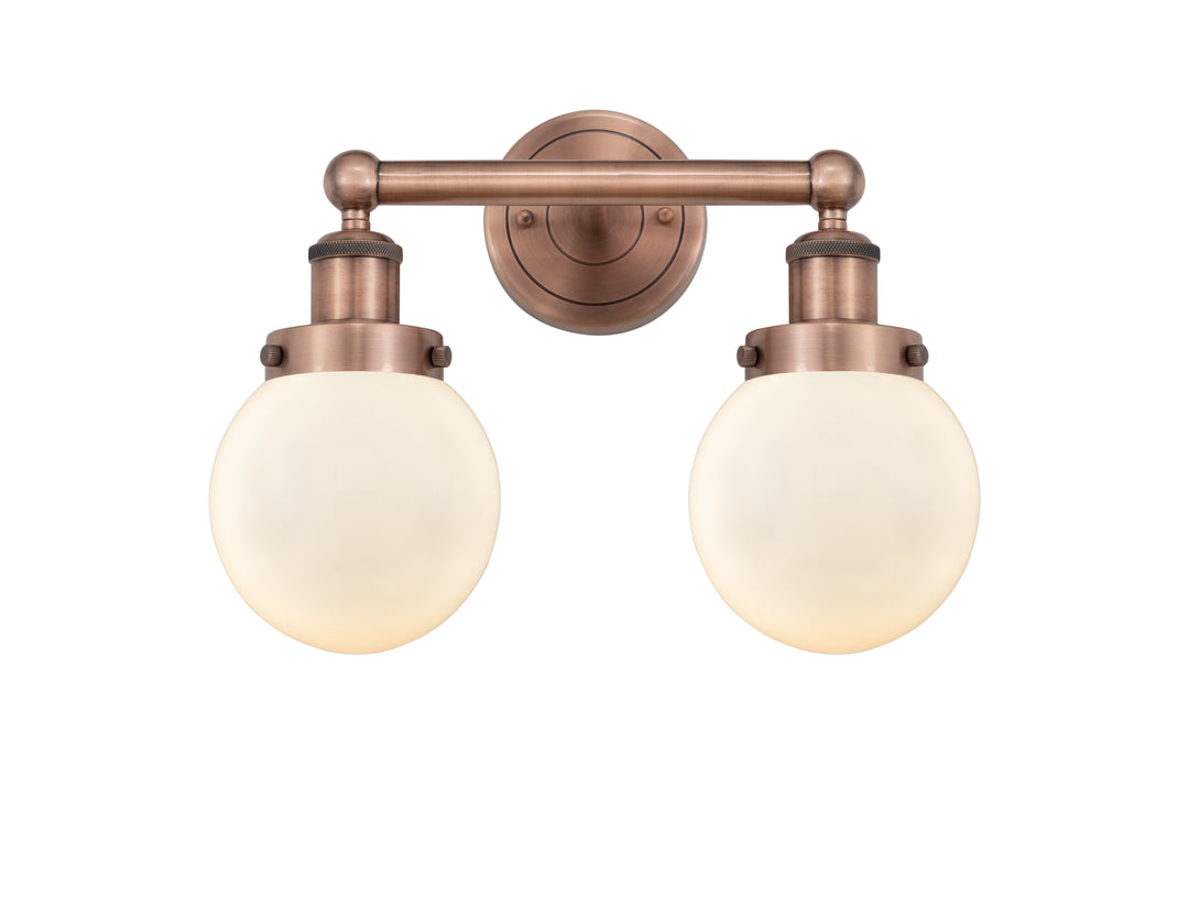 Innovations Lighting Beacon 6" Bath Vanity Light - Antique Copper Vanity Lights Innovations Lighting   