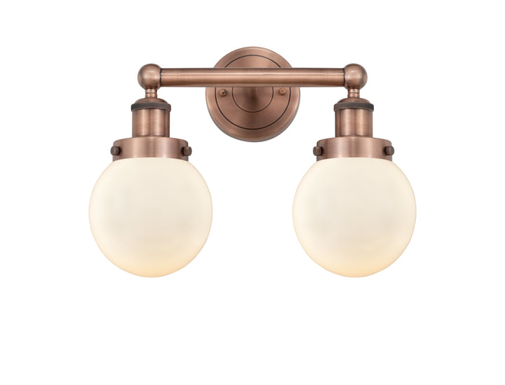 Innovations Lighting Beacon 6" Bath Vanity Light - Antique Copper Vanity Lights Innovations Lighting   