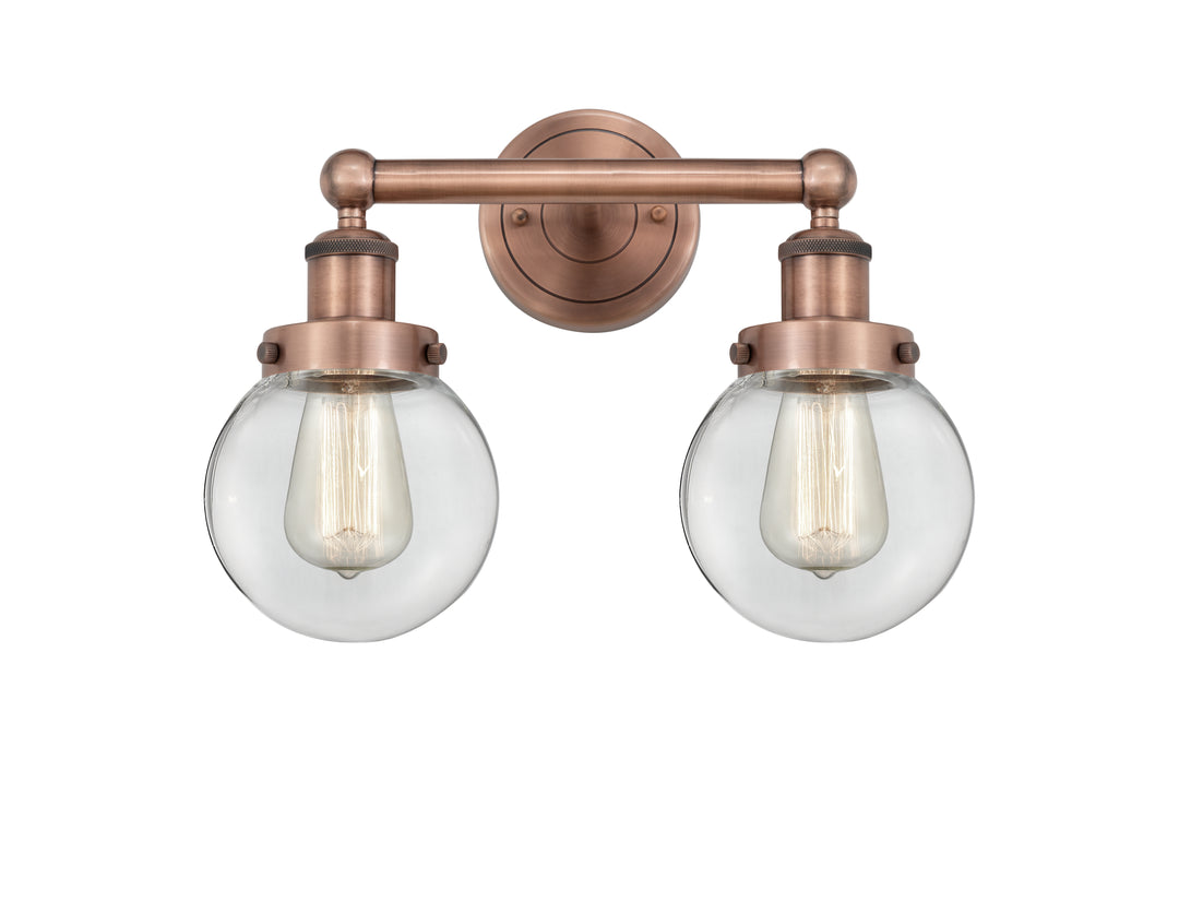 Innovations Lighting Beacon 6" Bath Vanity Light - Antique Copper Vanity Lights Innovations Lighting   