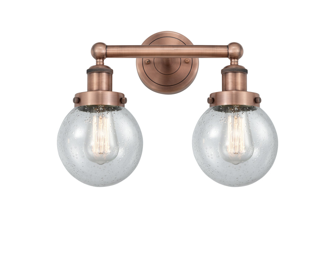 Innovations Lighting Beacon 6" Bath Vanity Light - Antique Copper Vanity Lights Innovations Lighting   