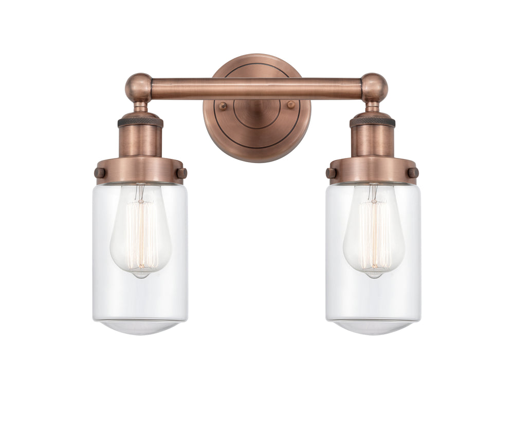 Innovations Lighting Dover 4.5" Bath Vanity Light - Antique Copper