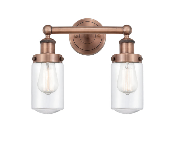 Innovations Lighting Dover 4.5" Bath Vanity Light - Antique Copper Vanity Lights Innovations Lighting   