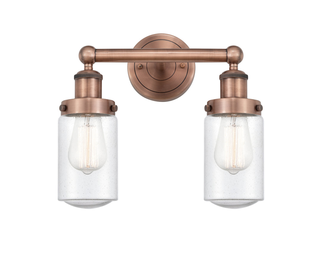 Innovations Lighting Dover 4.5" Bath Vanity Light - Antique Copper Vanity Lights Innovations Lighting   