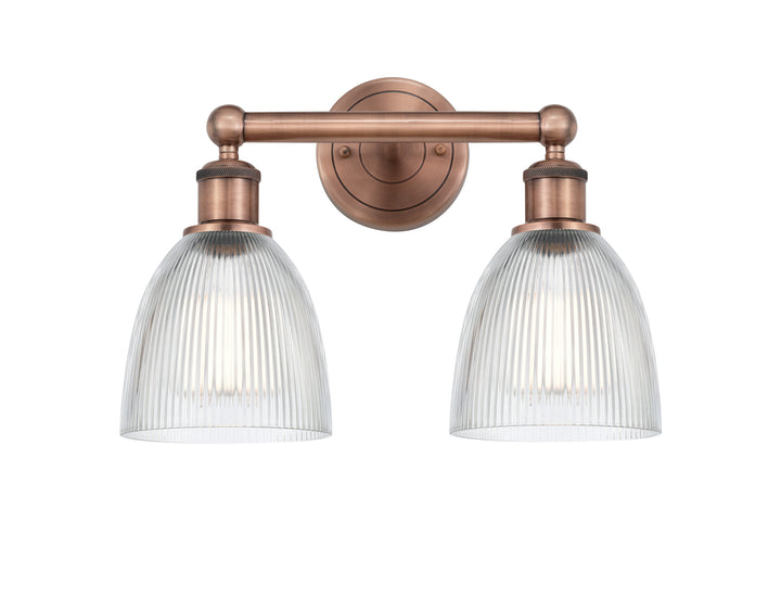 Innovations Lighting Castile 6" Bath Vanity Light - Antique Copper Vanity Lights Innovations Lighting   