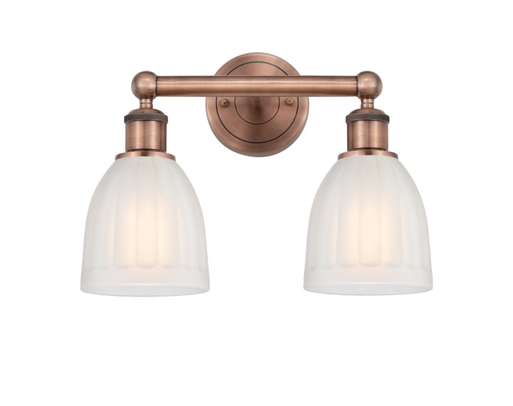 Innovations Lighting Brookfield 6" Bath Vanity Light - Antique Copper Vanity Lights Innovations Lighting   