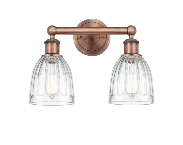 Innovations Lighting Brookfield 6" Bath Vanity Light - Antique Copper Vanity Lights Innovations Lighting   