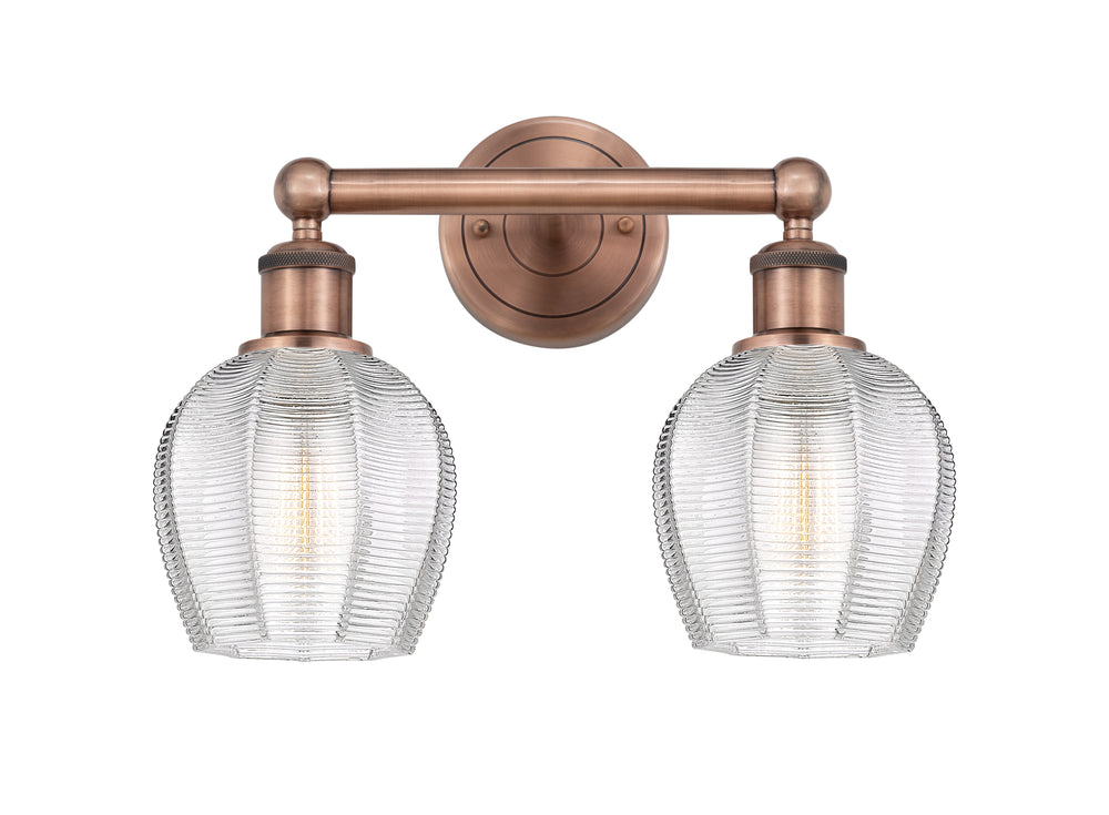 Innovations Lighting Norfolk 6" Bath Vanity Light - Antique Copper Vanity Lights Innovations Lighting   