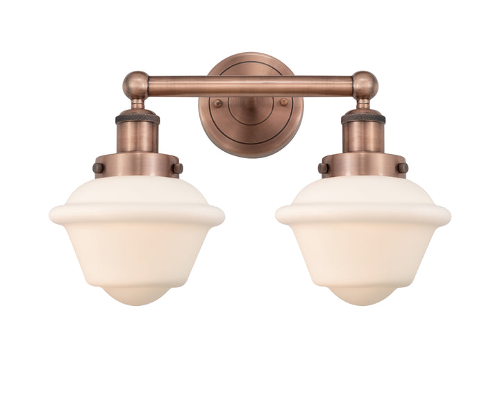 Innovations Lighting Oxford 7.5" Bath Vanity Light - Antique Copper Vanity Lights Innovations Lighting   