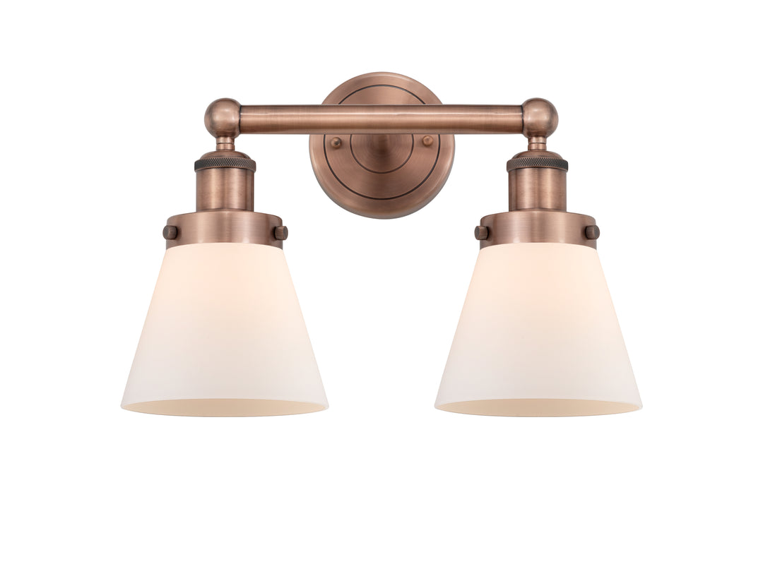 Innovations Lighting Cone 6" Bath Vanity Light - Antique Copper Vanity Lights Innovations Lighting   