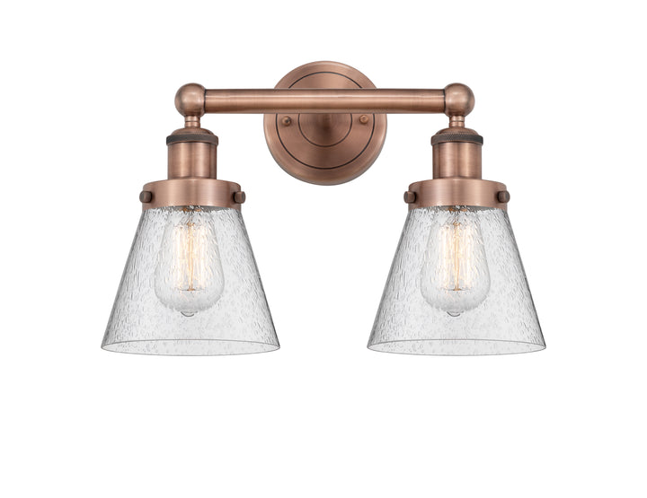 Innovations Lighting Cone 6" Bath Vanity Light - Antique Copper Vanity Lights Innovations Lighting   