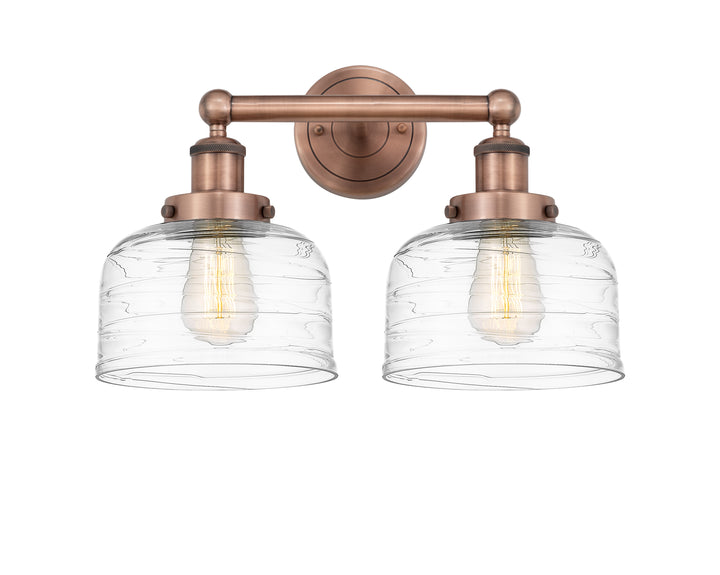 Innovations Lighting Bell 8" Bath Vanity Light - Antique Copper Vanity Lights Innovations Lighting   