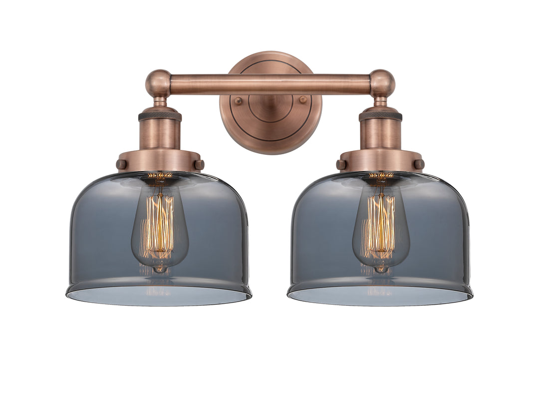 Innovations Lighting Bell 8" Bath Vanity Light - Antique Copper Vanity Lights Innovations Lighting   