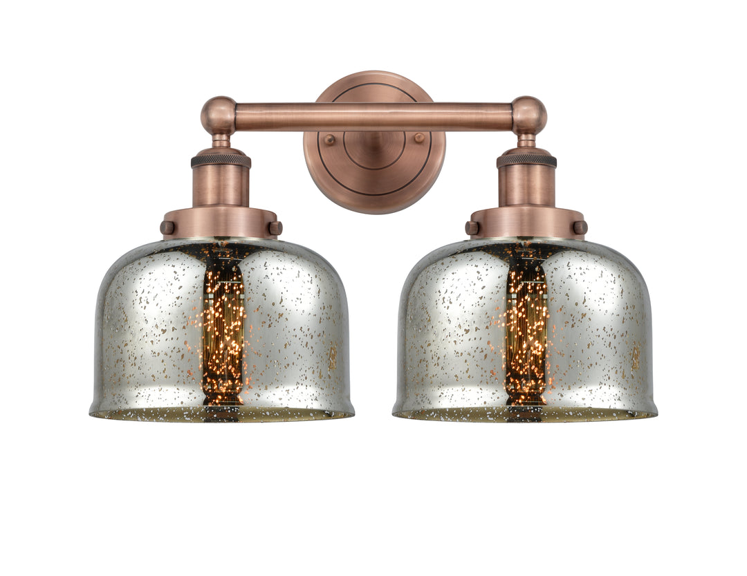 Innovations Lighting Bell 8" Bath Vanity Light - Antique Copper Vanity Lights Innovations Lighting   