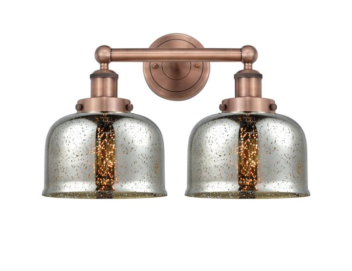 Innovations Lighting Bell 8" Bath Vanity Light - Antique Copper Vanity Lights Innovations Lighting   