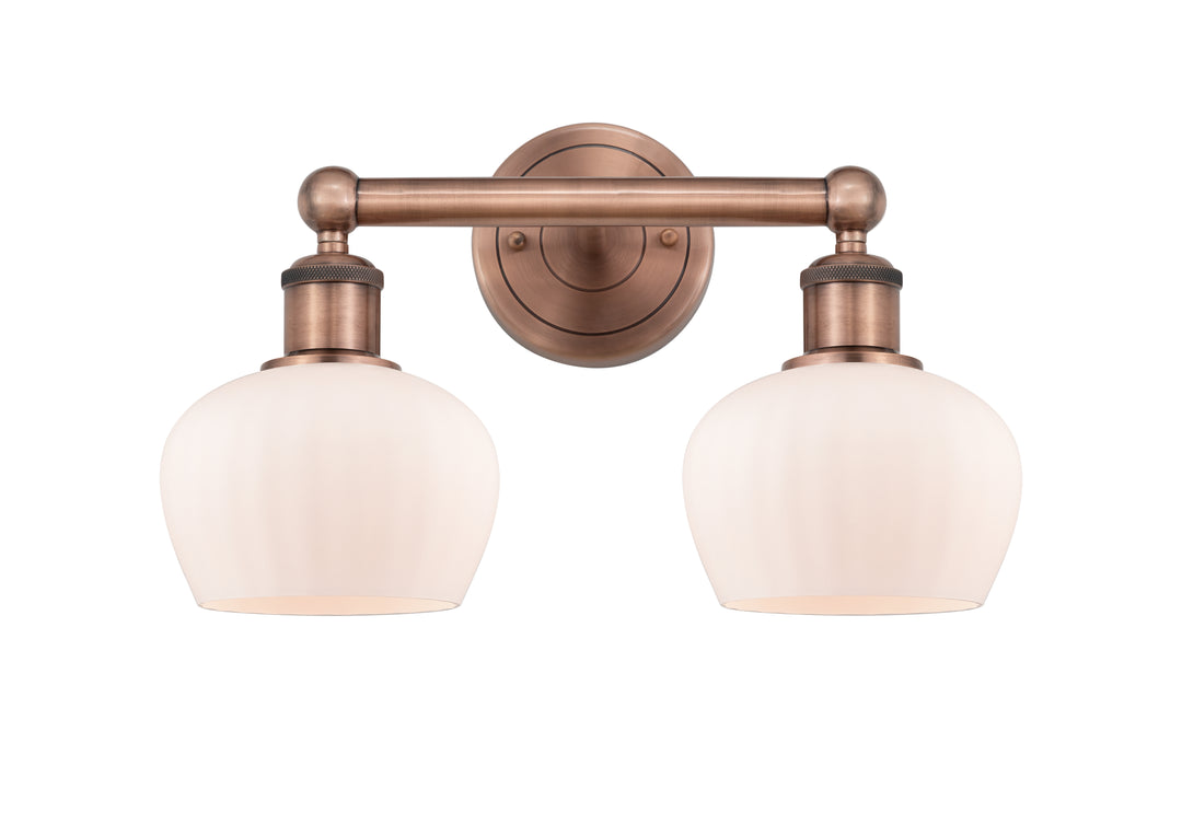 Innovations Lighting Fenton 6.5" Bath Vanity Light - Antique Copper Vanity Lights Innovations Lighting   