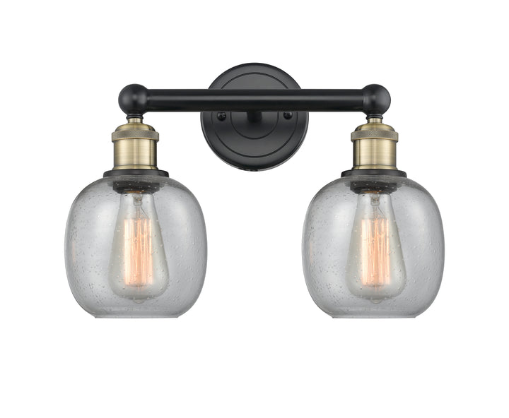 Innovations Lighting Belfast 6" Bath Vanity Light - Black Antique Brass Vanity Lights Innovations Lighting   