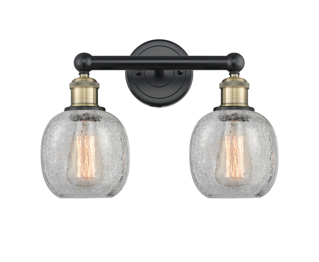 Innovations Lighting Belfast 6" Bath Vanity Light - Black Antique Brass Vanity Lights Innovations Lighting   