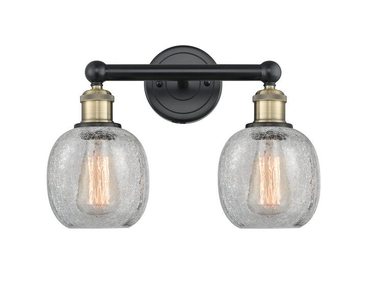 Innovations Lighting Belfast 6" Bath Vanity Light - Black Antique Brass Vanity Lights Innovations Lighting   