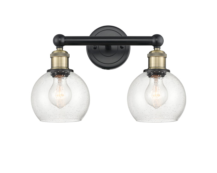 Innovations Lighting Athens 6" Bath Vanity Light - Black Antique Brass Vanity Lights Innovations Lighting   