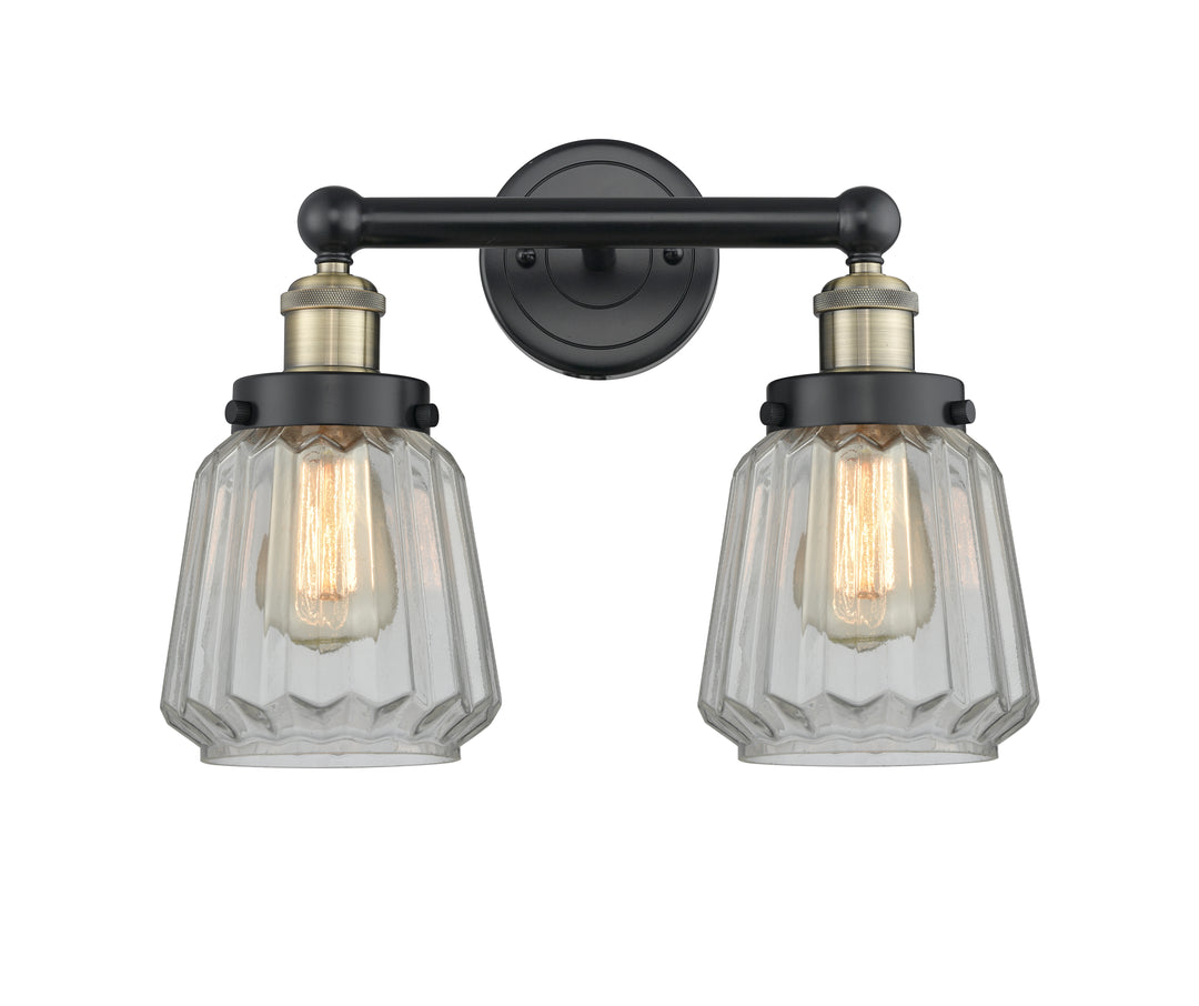 Innovations Lighting Chatham 6" Bath Vanity Light - Black Antique Brass Vanity Lights Innovations Lighting   