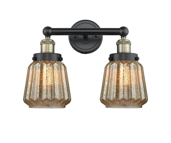 Innovations Lighting Chatham 6" Bath Vanity Light - Black Antique Brass Vanity Lights Innovations Lighting   