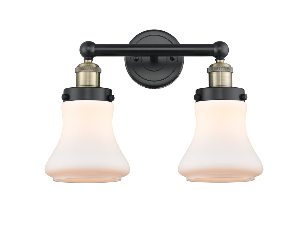 Innovations Lighting Bellmont 6" Bath Vanity Light - Black Antique Brass Vanity Lights Innovations Lighting   