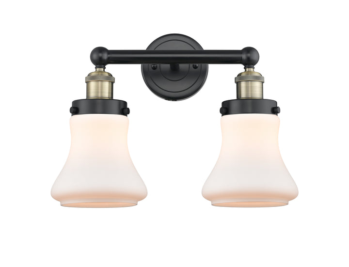 Innovations Lighting Bellmont 6" Bath Vanity Light - Black Antique Brass Vanity Lights Innovations Lighting   