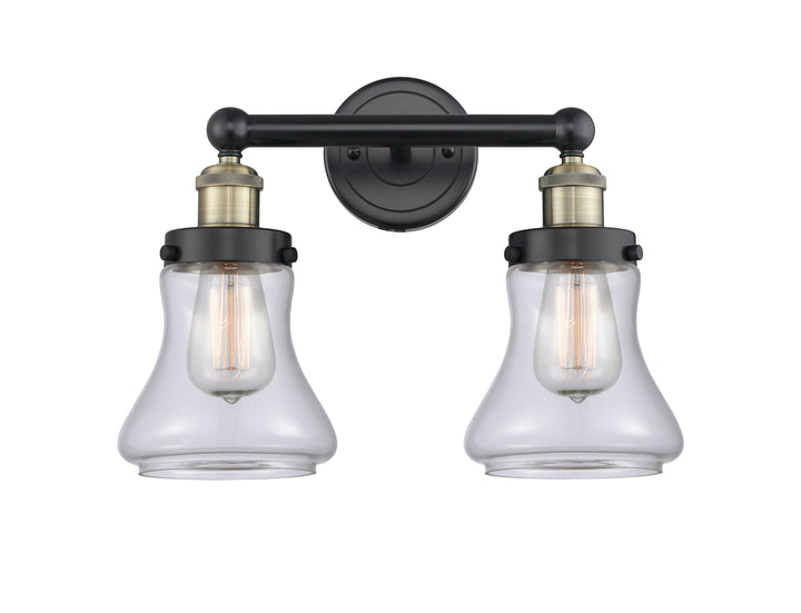 Innovations Lighting Bellmont 6" Bath Vanity Light - Black Antique Brass Vanity Lights Innovations Lighting   