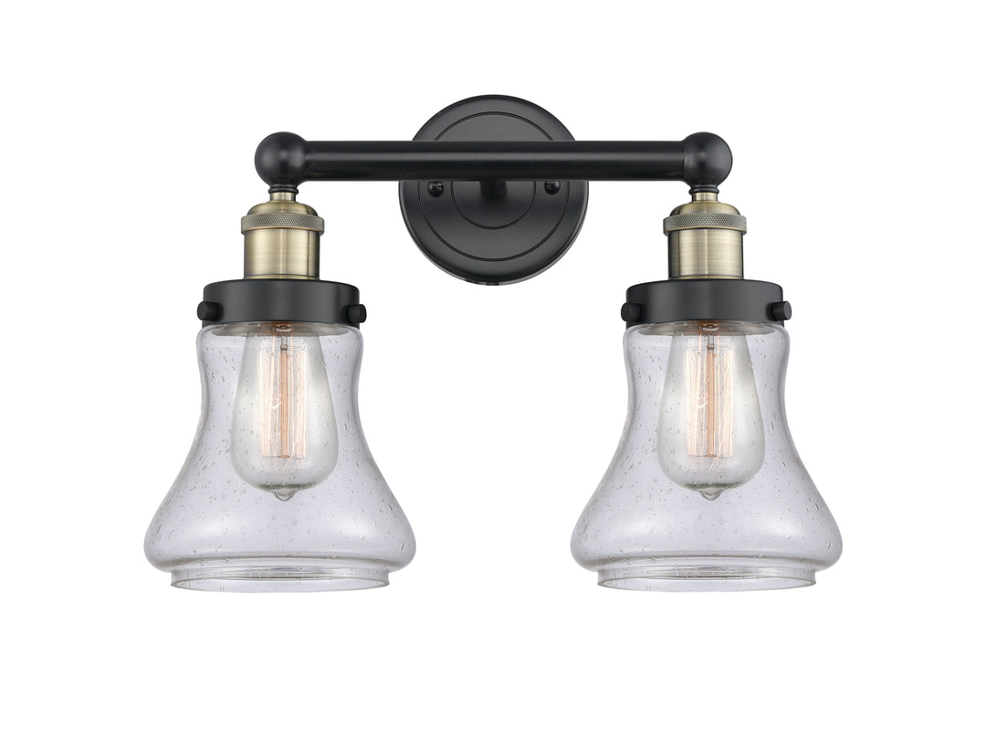 Innovations Lighting Bellmont 6" Bath Vanity Light - Black Antique Brass Vanity Lights Innovations Lighting   