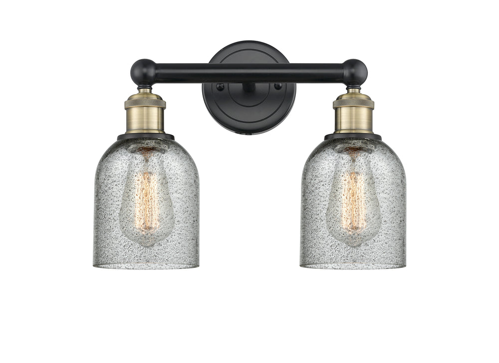 Innovations Lighting Caledonia 5" Bath Vanity Light - Black Antique Brass Vanity Lights Innovations Lighting   