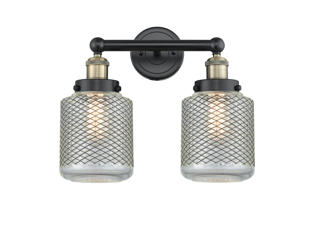 Innovations Lighting Stanton 6" Bath Vanity Light - Black Antique Brass Vanity Lights Innovations Lighting   