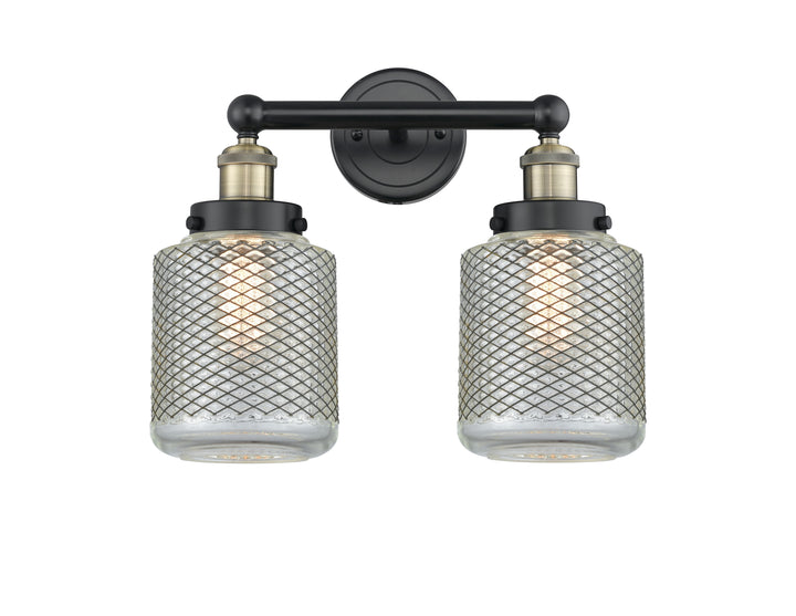 Innovations Lighting Stanton 6" Bath Vanity Light - Black Antique Brass