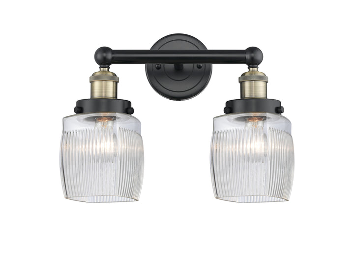 Innovations Lighting Colton 6" Bath Vanity Light - Black Antique Brass Vanity Lights Innovations Lighting   