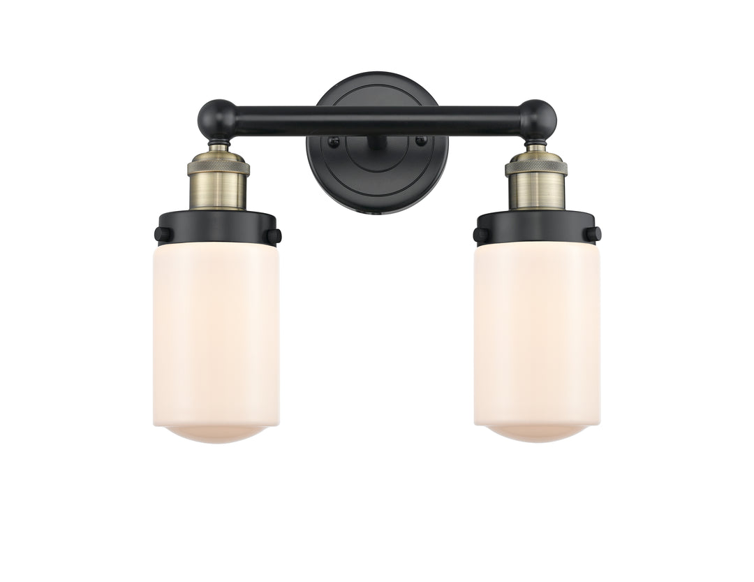 Innovations Lighting Dover 4.5" Bath Vanity Light - Black Antique Brass