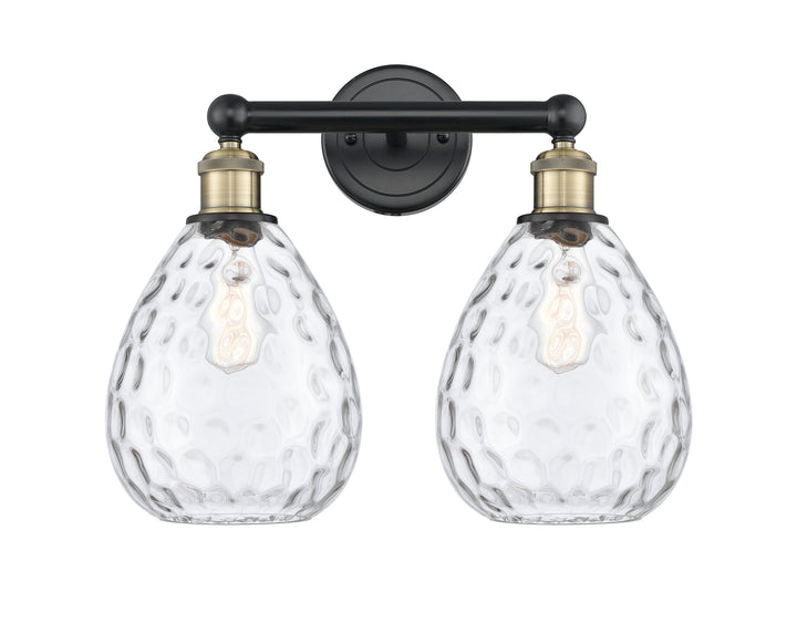 Innovations Lighting Waverly 8" Bath Vanity Light - Black Antique Brass Vanity Lights Innovations Lighting   