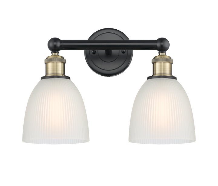 Innovations Lighting Castile 6" Bath Vanity Light - Black Antique Brass Vanity Lights Innovations Lighting   