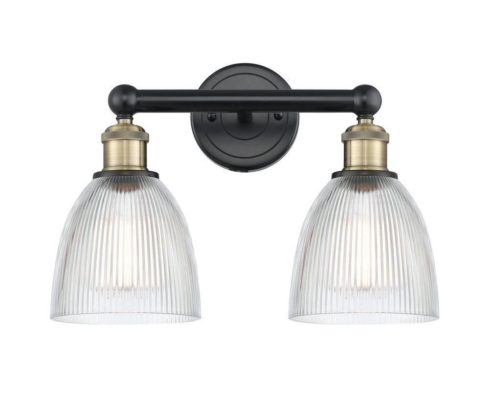 Innovations Lighting Castile 6" Bath Vanity Light - Black Antique Brass Vanity Lights Innovations Lighting   