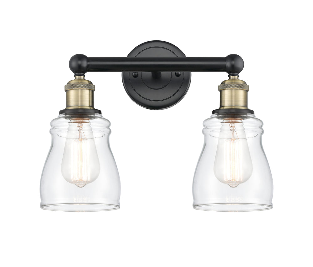 Innovations Lighting Ellery 5" Bath Vanity Light - Black Antique Brass Vanity Lights Innovations Lighting   