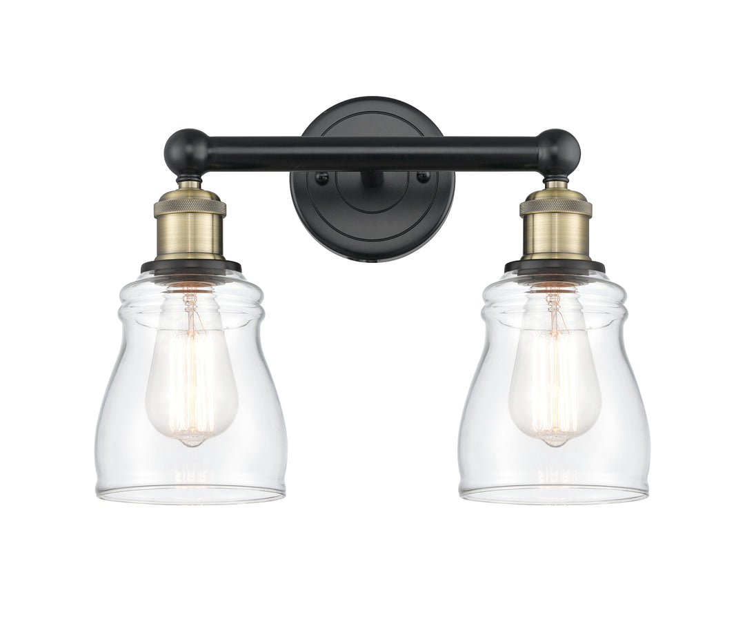 Innovations Lighting Ellery 5" Bath Vanity Light - Black Antique Brass