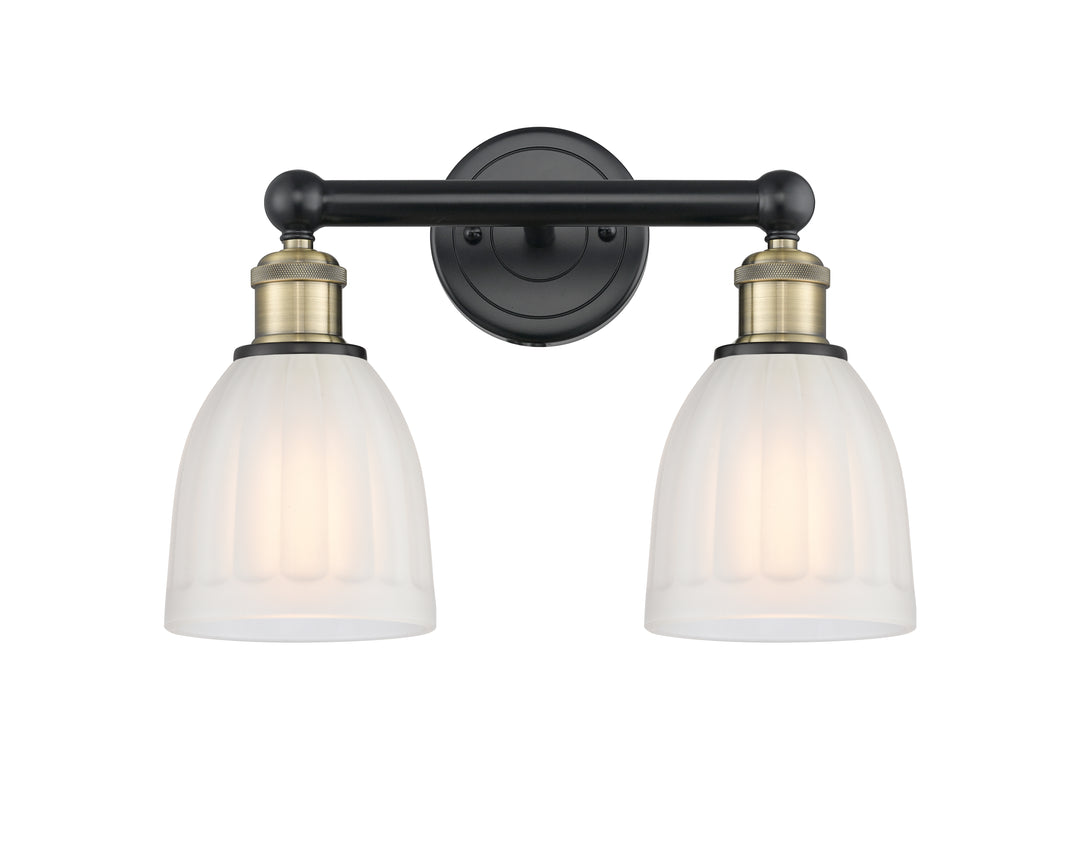 Innovations Lighting Brookfield 6" Bath Vanity Light - Black Antique Brass