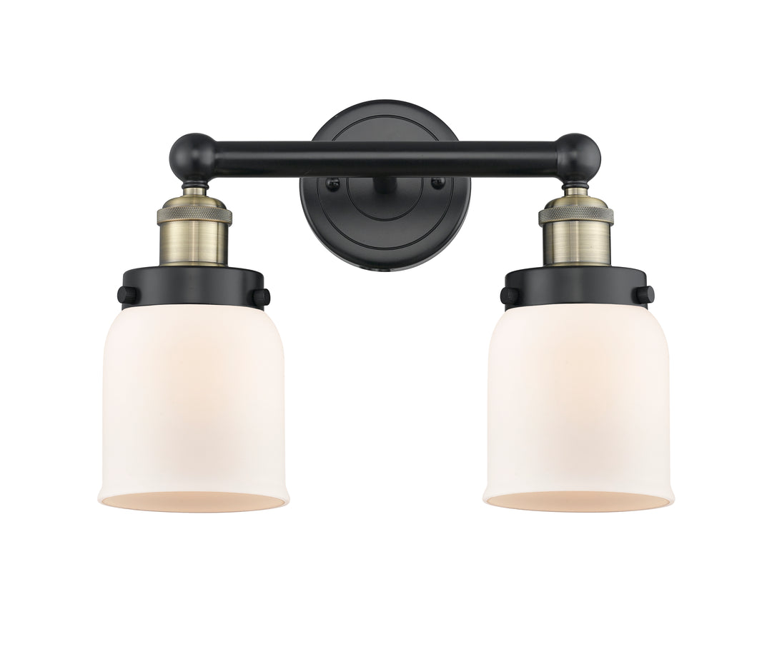 Innovations Lighting Bell 5" Bath Vanity Light - Black Antique Brass Vanity Lights Innovations Lighting   