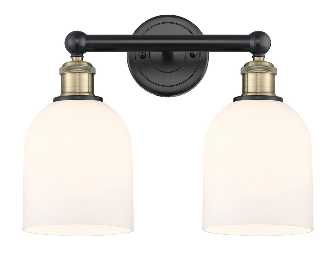 Innovations Lighting Bella 6" Bath Vanity Light - Black Antique Brass Vanity Lights Innovations Lighting   