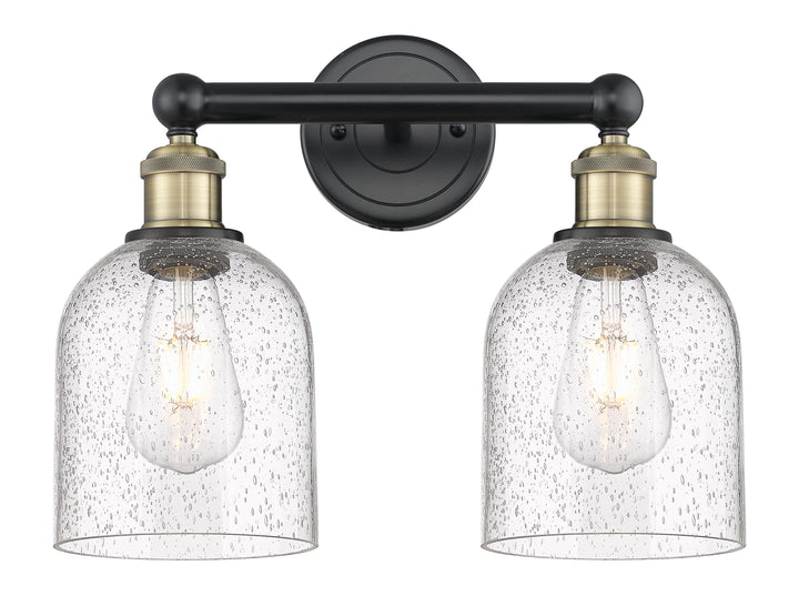 Innovations Lighting Bella 6" Bath Vanity Light - Black Antique Brass Vanity Lights Innovations Lighting   