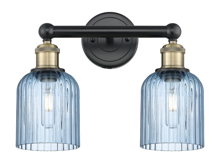 Innovations Lighting Bridal Veil 5" Bath Vanity Light - Black Antique Brass Vanity Lights Innovations Lighting   